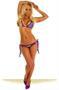 Purple Jungle Safari Pucker Back Bikini