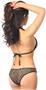 Leopard Pucker Back Strappy Bikini