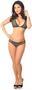 Leopard Pucker Back Strappy Bikini