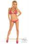 Leopard and Lace Pucker Back Bikini