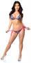 Confetti Sequin Pucker Back Bikini