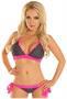 Pin-Up Polka Dot Pucker Back Bikini