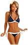 Denim Country Girl Pucker Back Bikini
