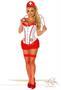 4 PC Sexy Nurse Costume
