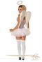 4 PC Silver Sequin Angel Costume