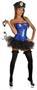 4 PC Pin-Up Cop Costume