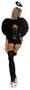 3 PC Sequin Dark Angel Costume