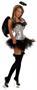 4 PC Sequin Dark Angel Costume