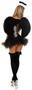 4 PC Sequin Dark Angel Costume