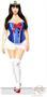 2 PC Pin-Up Sailor Costume