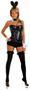 4 PC Sequin Pin-Up Bunny Costume
