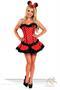 3 PC Sexy Miss Mouse Costume