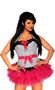 Rockabilly Polka Dot Corset and Pettiskirt