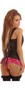 Faux Leather Buckles Corset