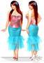 2 PC Sexy Siren Costume