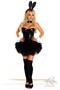 5 PC Sexy Sequin Bunny Costume