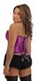Plus Size Strapless Ruffled Corset