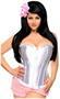 Strapless Ruffled Corset
