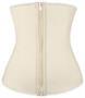 Strapless Flower Brocade Corset