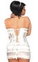 Plus Size Burlesque Corset and Skirt Set