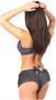 Dark Grey Ruffle Panty w/Bow