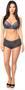 Dark Grey Ruffle Panty w/Bow
