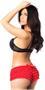Red Ruffle Panty w/Bow
