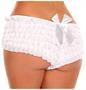 White Ruffle Panty w/Bow