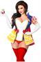 Lavish 5 PC Snow Princess Corset Costume