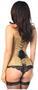 Lavish Gold Brocade Corset