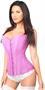 Lavish Orchid Brocade Overbust Corset