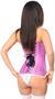 Lavish Orchid Brocade Overbust Corset