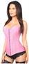 Lavish Pink Brocade Corset
