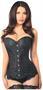 Lavish Black Brocade Corset