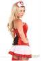 Lavish 5 PC Pin-Up Nurse Corset Costume