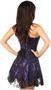 Lavish Purple Lace Corset Dress