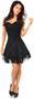 Lavish Black Lace Corset Dress