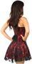 Lavish Red Lace Corset Dress