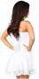 Lavish White Lace Corset Dress