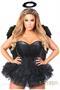 Lavish Flirty Dark Angel Corset Costume