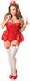 Lavish 4 PC Naughty Nurse Corset Costume