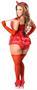 Lavish 5 PC Devilicious Corset Costume