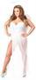 Lavish 4 PC Glitter Fantasy Angel Corset Costume