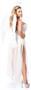 Lavish 4 PC Glitter Fantasy Angel Corset Costume