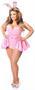 Lavish 3 PC Playful Pink Bunny Costume