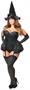 Lavish 4 PC Midnight Witch Corset Costume