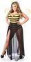 Lavish 4 PC Sexy Bumblebee Corset Costume