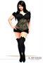 Lavish Camouflage Underbust Corset
