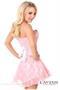 Lavish Light Pink Lace Corset Dress