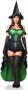 Top Drawer Premium 5 PC Spellbound Witch Costume
